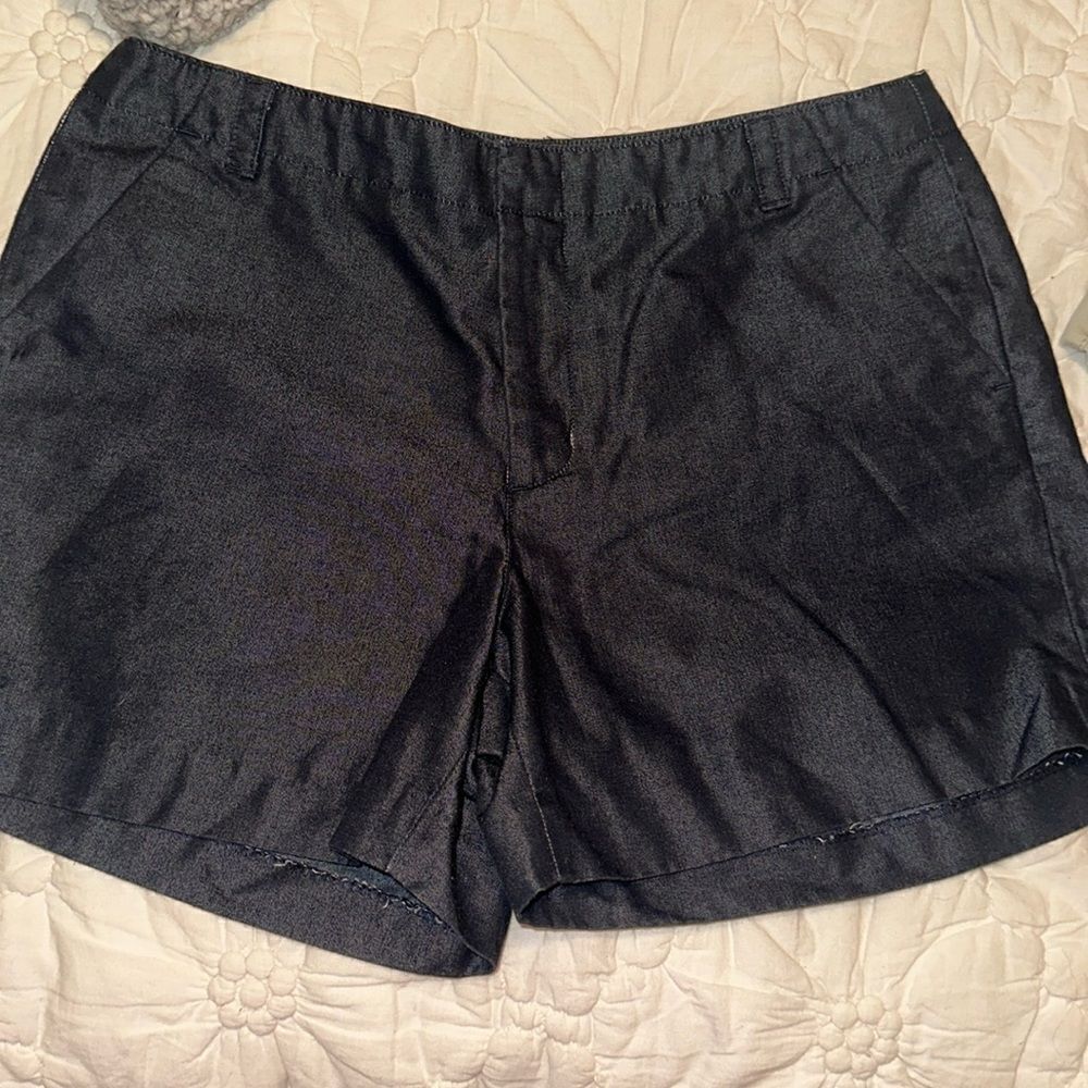 Banana Republic  High waisted, navy shorts